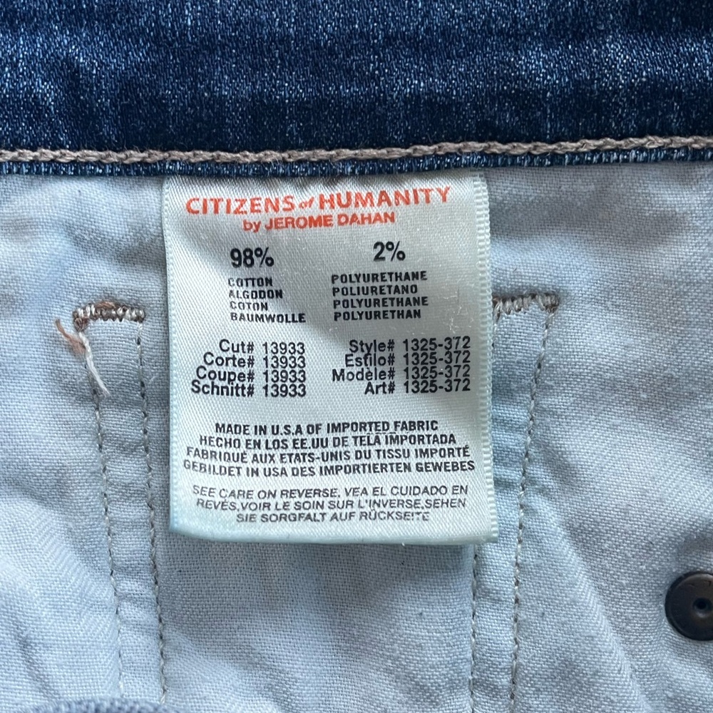 Citizens of Humanity
Dita Petite Bootcut Jeans Sz 32 - Picture 12 of 12